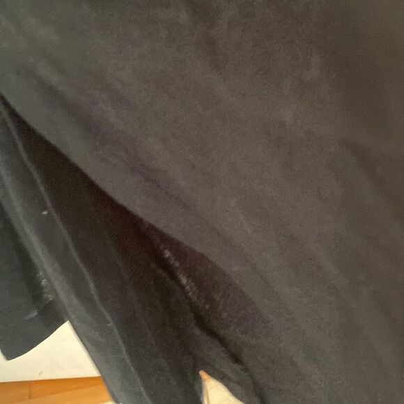 NWT Anne Klein black linen maxi dress size XS - Picture 3 of 6